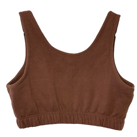 Refuge Athletic Brown Crop Top XL - Picture 2 of 5